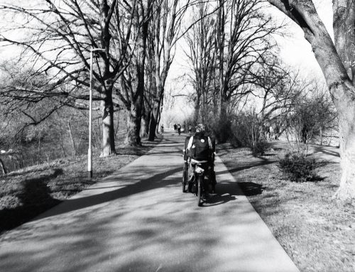 Fahrradfahren am Maschsee